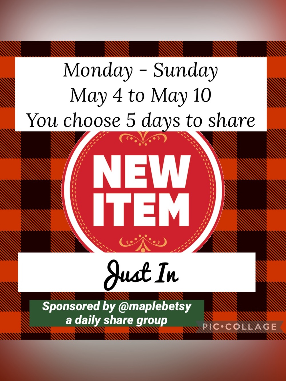 ✅CLOSED✅ “just in” share group running May 4 — 5/10 and you pick 5 of those days - Picture 2 of 4